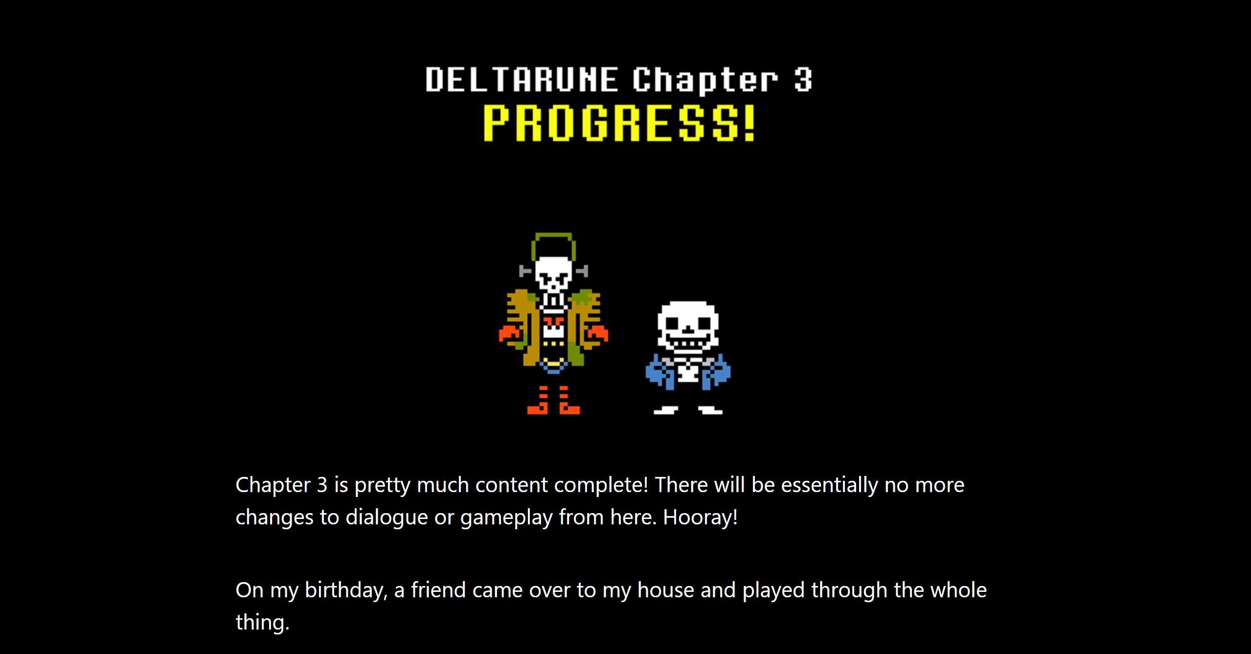 Deltarune Will Be Available For Purchase When Chapter 4 Is Done