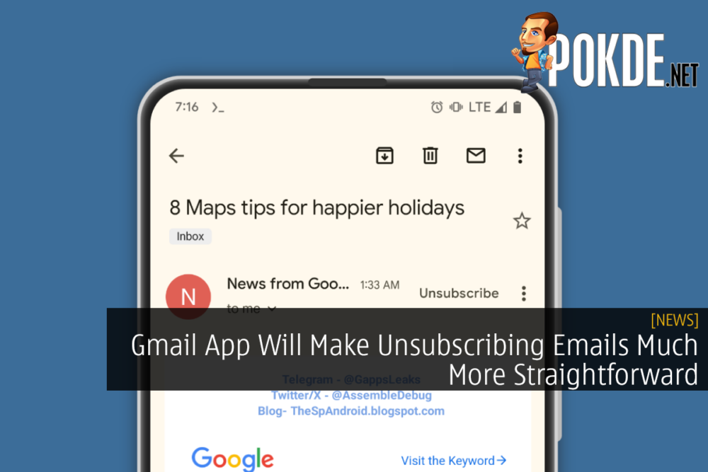 Gmail App Will Make Unsubscribing Emails Much More Straightforward 23