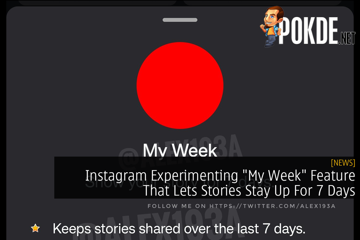 Instagram Experimenting "My Week" Feature That Lets Stories Stay Up For 7 Days 5