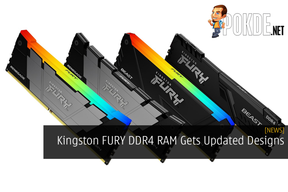 Kingston FURY DDR4 RAM Gets Updated Designs 23