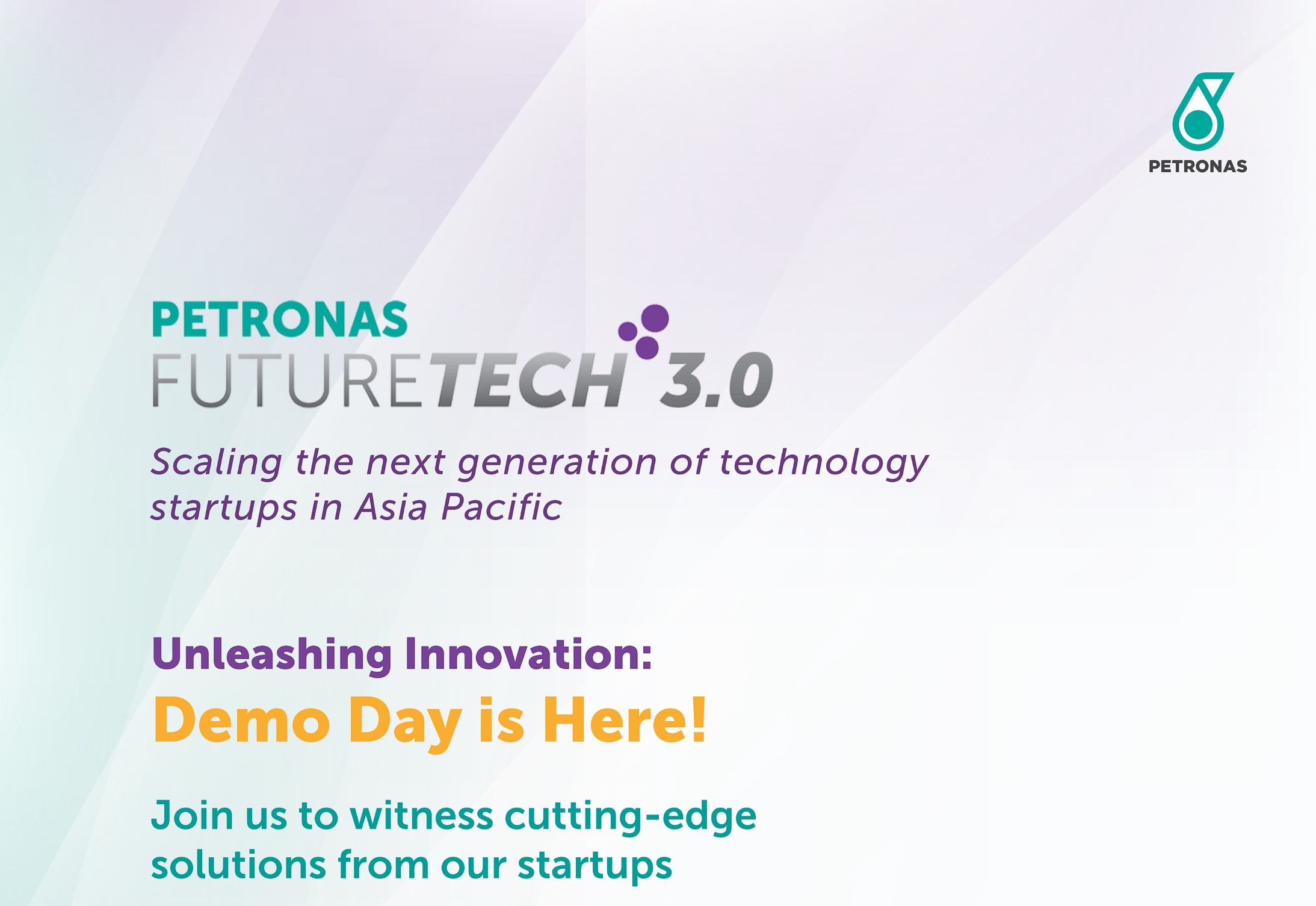 Petronas FutureTech 3.0: Transforming Startups For Sustainable ...