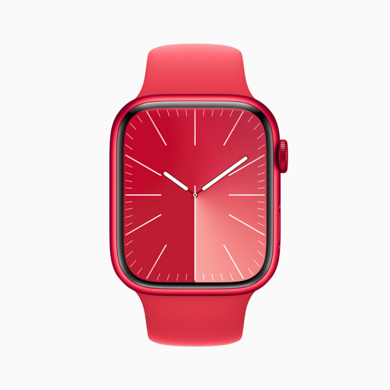 Apple Unveils (Product) Red Edition for Apple Watch Series 9 in Support of World AIDS Day