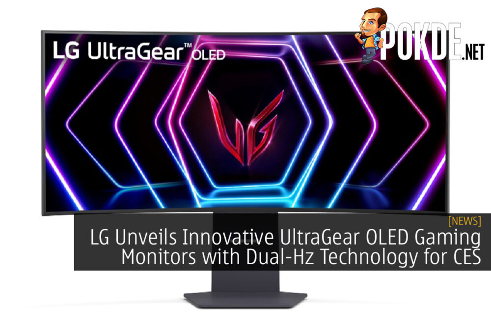 LG Unveils Innovative UltraGear OLED Gaming Monitors with Dual-Hz Technology for CES 2024