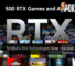 NVIDIA's RTX Technologies Now Featured In 500 Games & Apps 37
