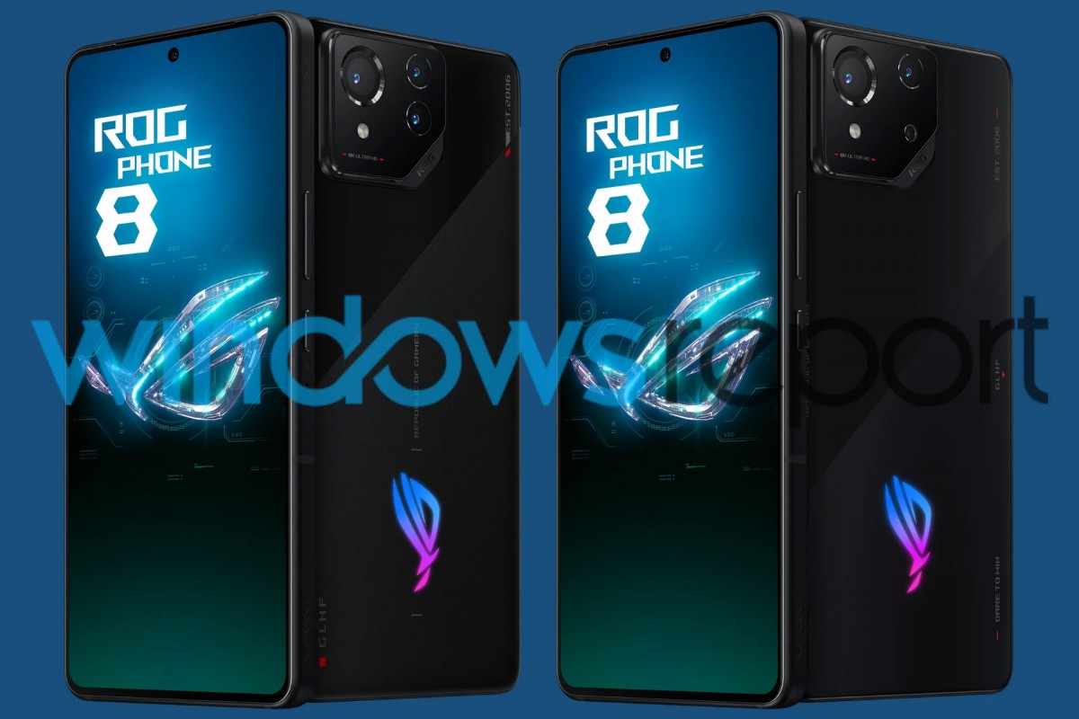 ROG Phone 8 And 8 Pro Alleged Official Renders Leaked Online –