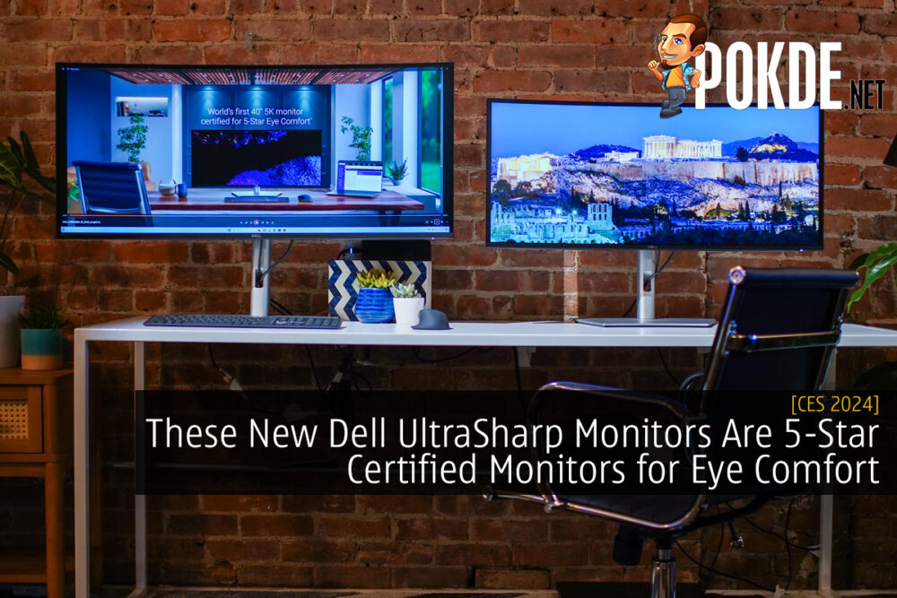 [CES 2024] These New Dell UltraSharp Monitors Are 5-Star Certified Monitors for Eye Comfort 21