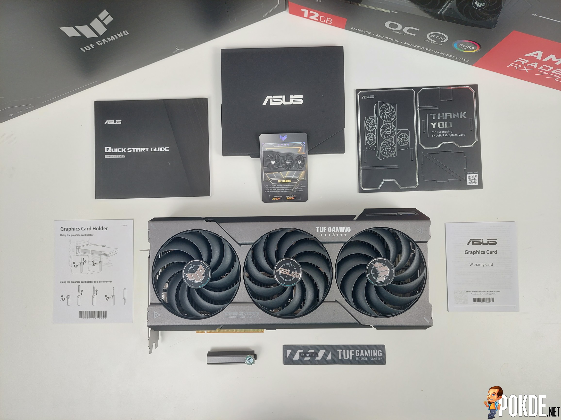 ASUS TUF Gaming RX 7700 XT OC Edition 12GB GDDR6 (PCIe 4.0, 12GB GDDR6,  HDMI 2.1, DisplayPort 2.1)