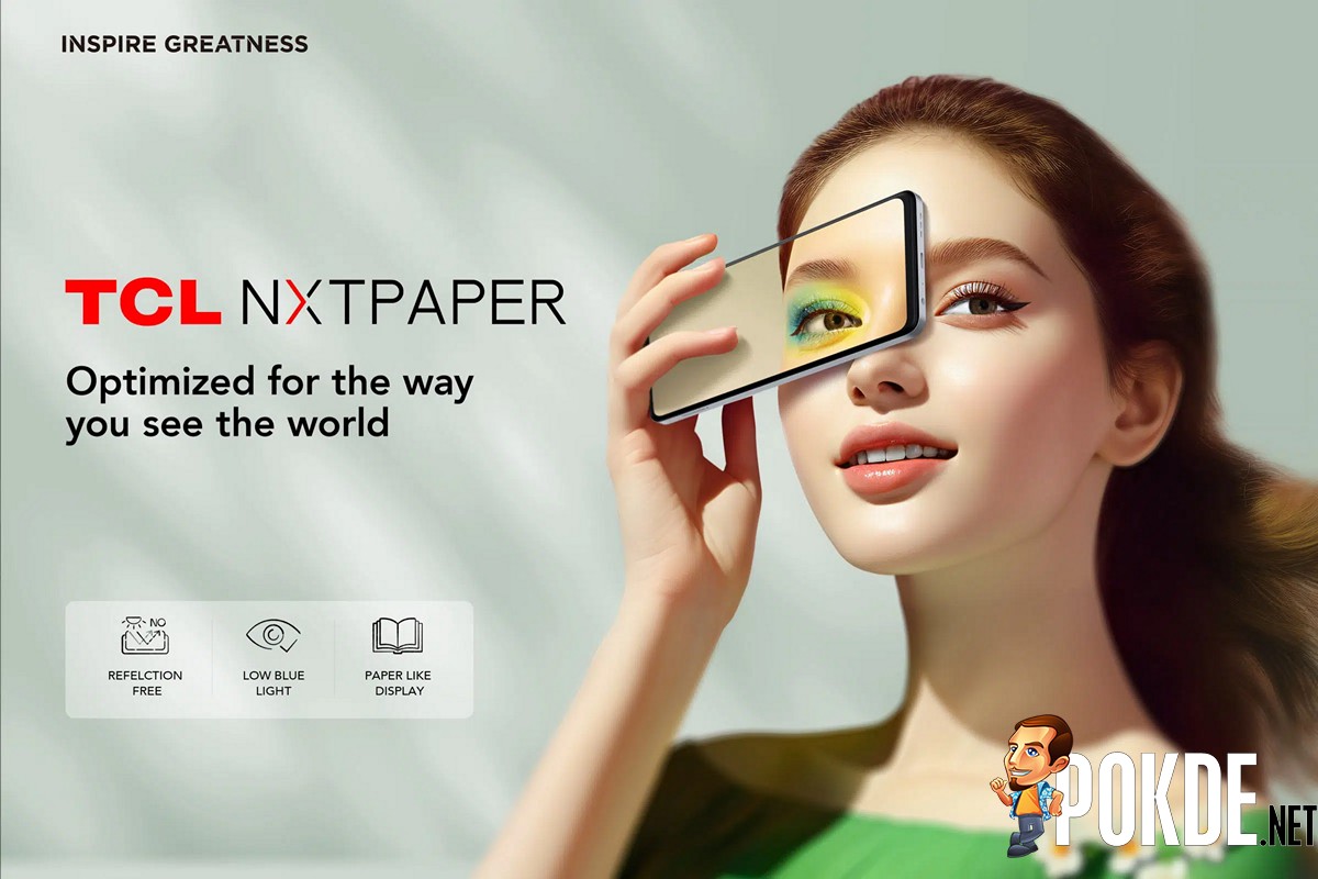 TCL has unveiled its first smartphones with NxtPaper vision protection  technology - TCL 40 NxtPaper and TCL 40 NxtPaper 5G