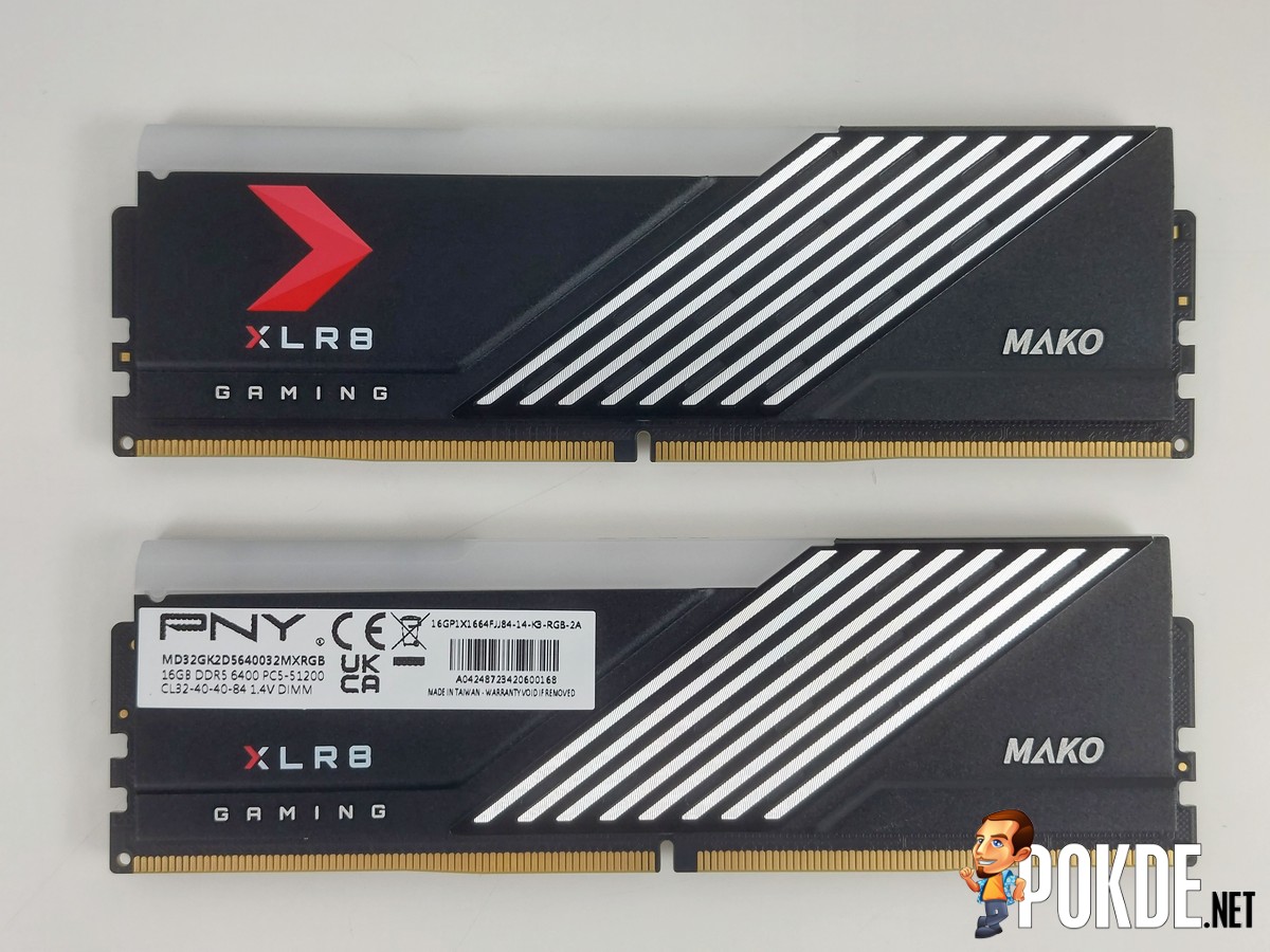 PNY XLR8 DDR5 MAKO RGB (DDR5-6400 CL32) Review