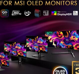 MSI Introduces 3-Year Burn-in Warranty for OLED Gaming Monitors