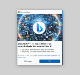 Microsoft Is Nagging Its Users To Switch To Bing, Again 32