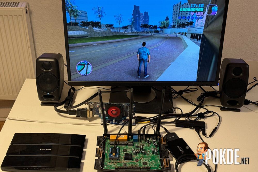 It Is Technically Possible To Play GTA Vice City On A Router Itself 22