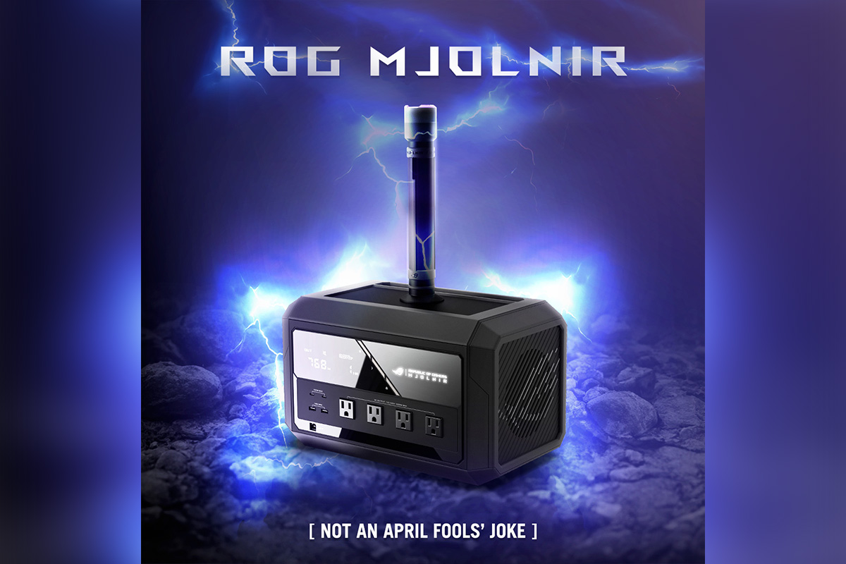 The ROG Mjolnir Portable Power Station Is ASUS's Latest April Fool's Joke (But It's Real) 12