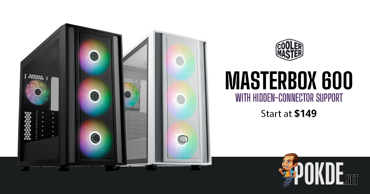 Cooler Master Launches MasterBox 600 Series, Comes With Backside Connector Support