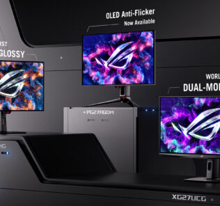 ASUS ROG Brings World's First Glossy WOLED & Dual-Mode LCD Gaming Monitors 24