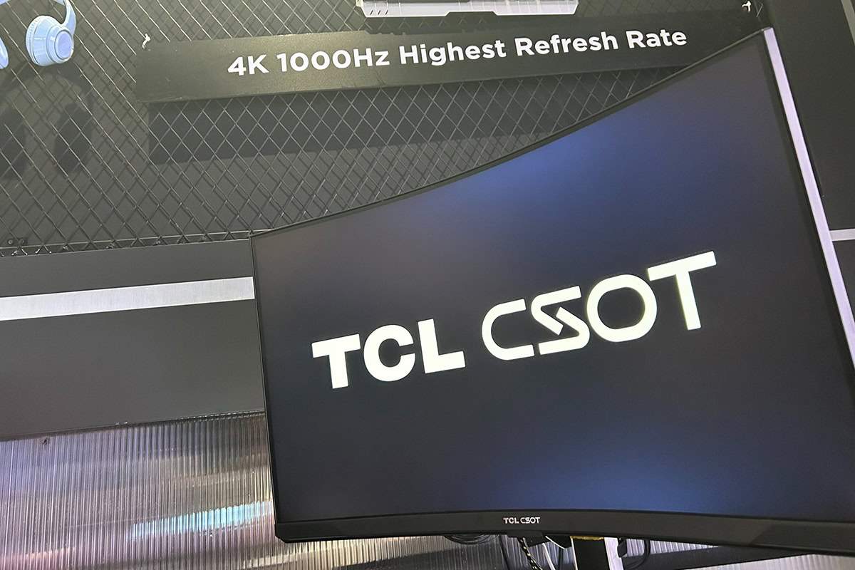 TCL’s Display Division Showcases Blazing-Fast 4K 1000Hz Panel