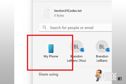 Microsoft Is Testing A Quicker Way To Share Files To Your Smartphone 27