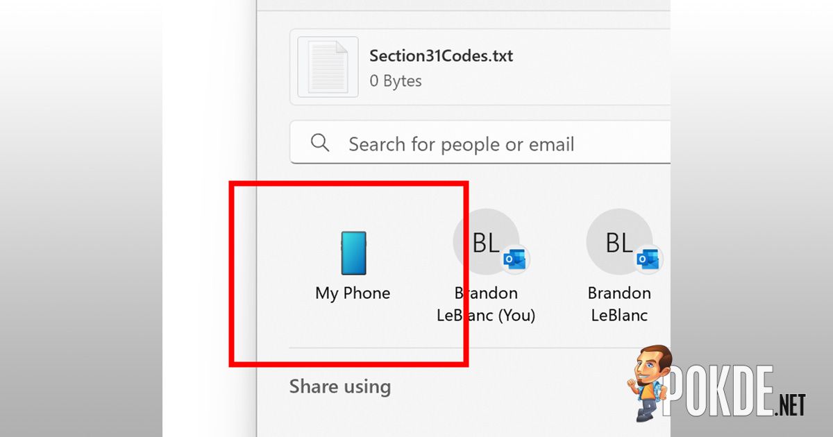 Microsoft Is Testing A Quicker Way To Share Files To Your Smartphone 14