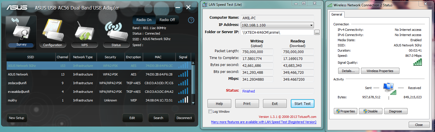 5.4GHz Test