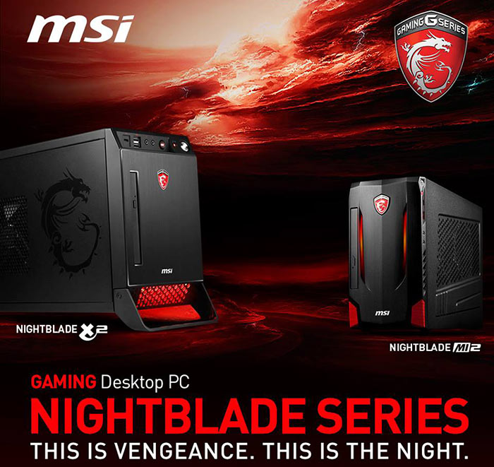 MSI unveils the next generation Nightblade gaming PCs — The MI2 & X2 - 74