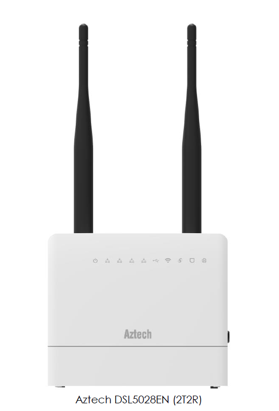 Aztech introduces new ADSL modem — Aztech DSL5028EN - 32