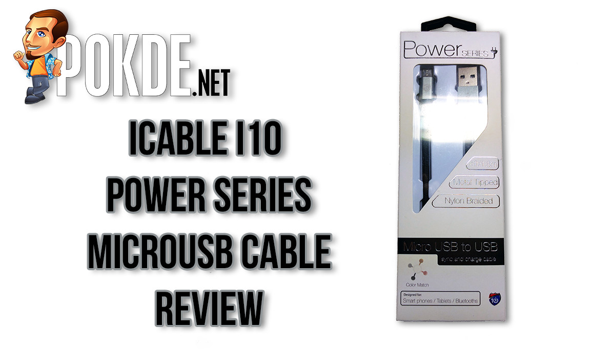 iCable i10 Power Series microUSB Cable - 45