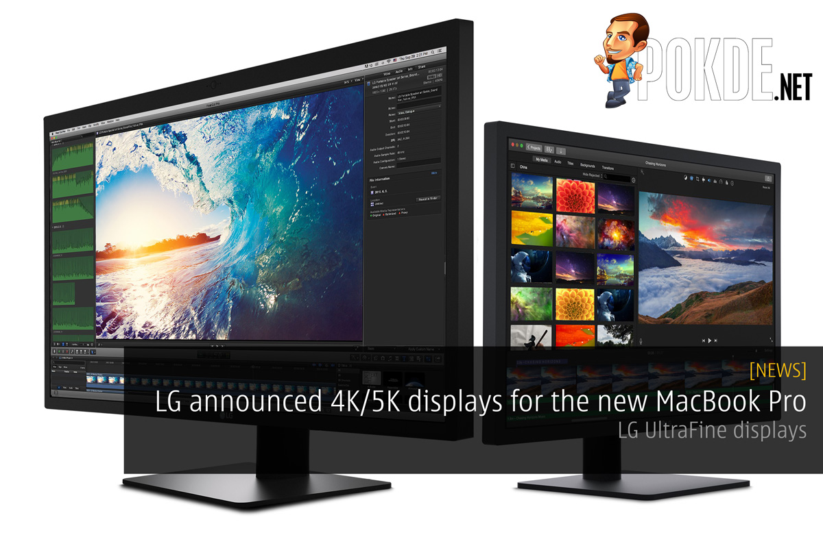 LG announced 4K/5K displays for the new MacBook Pro — LG UltraFine displays - 78