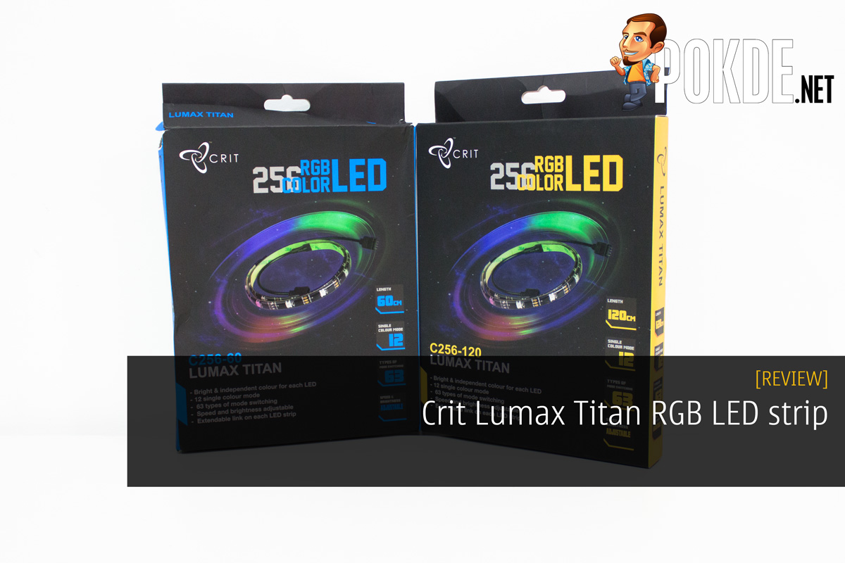 Crit Lumax Titan 256C RGB LED quick review - 92