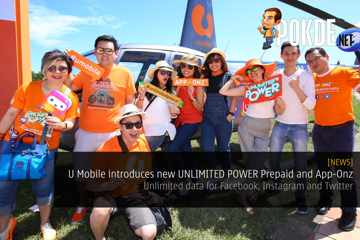 U Mobile introduces new UNLIMITED POWER Prepaid and App-Onz - 31