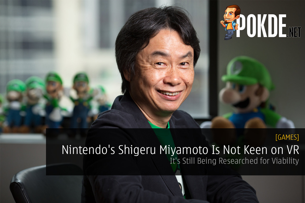 nintendo shigeru miyamoto VR virtual reality