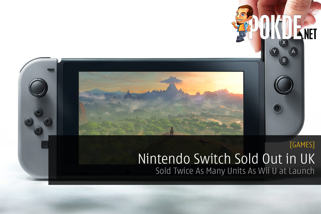 nintendo switch sold out in UK