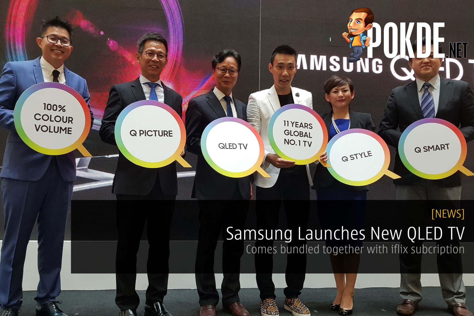 Samsung Launches New QLED TV - Comes bundled together with iflix subcription - 22