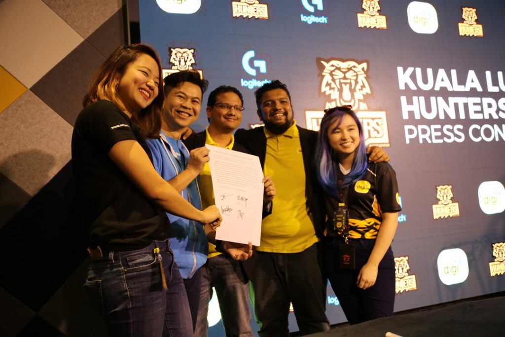 KL Hunters KLH Logitech Digi eSports