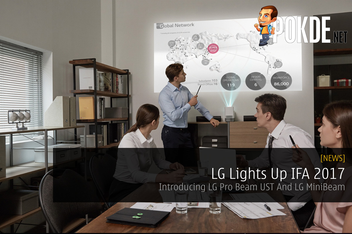 LG Lights Up IFA 2017 - Introducing LG Pro Beam UST And LG MiniBeam - 26