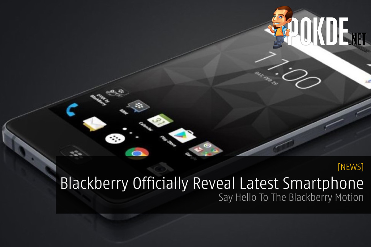 Blackberry Officially Reveal Latest Smartphone - Say Hello To The Blackberry Motion - 26