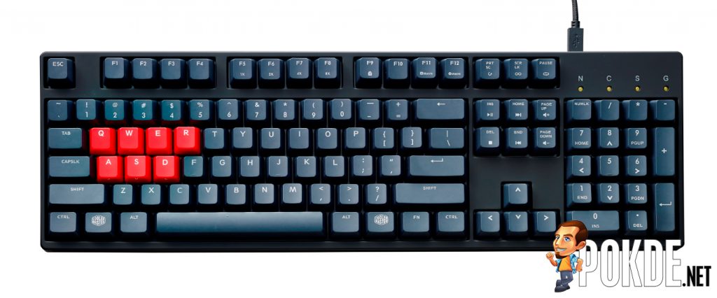 Cooler Master Enthusiast PBT Keycap Mechanical Keyboards now available in Malaysia for RM359! - 19