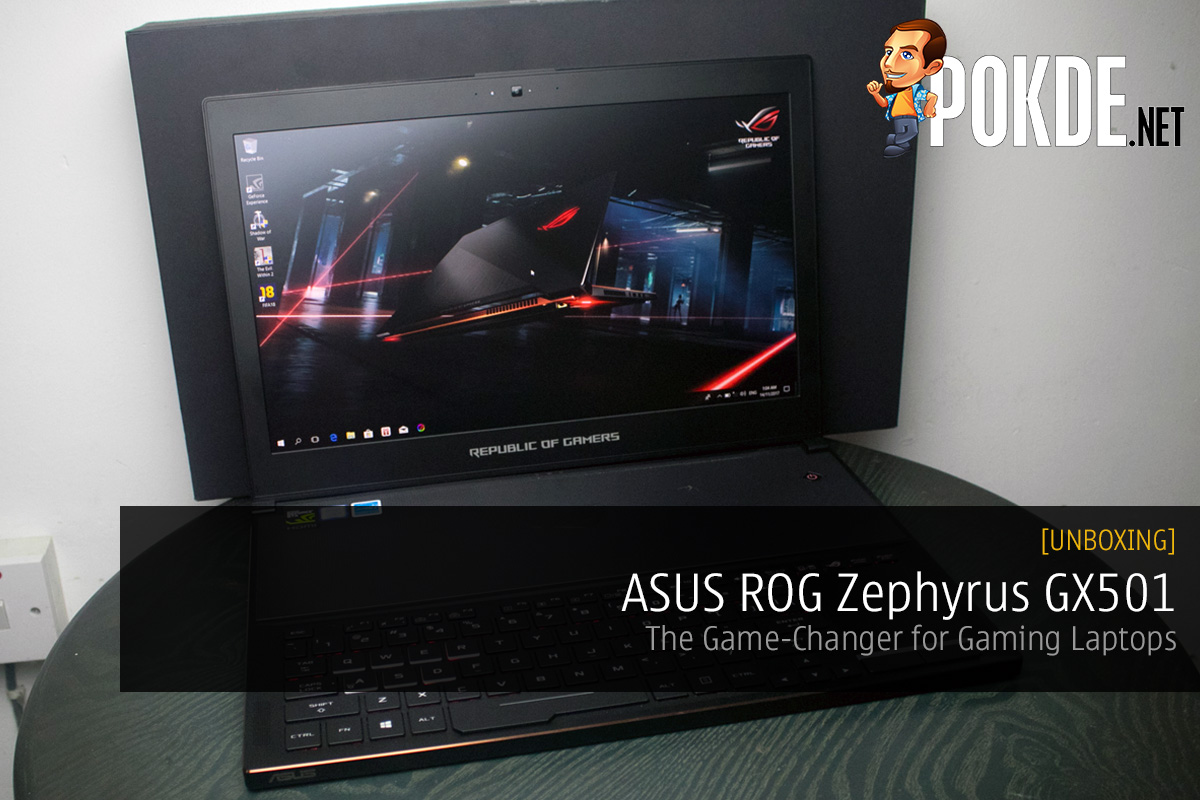 Unboxing the ASUS ROG Zephyrus GX501