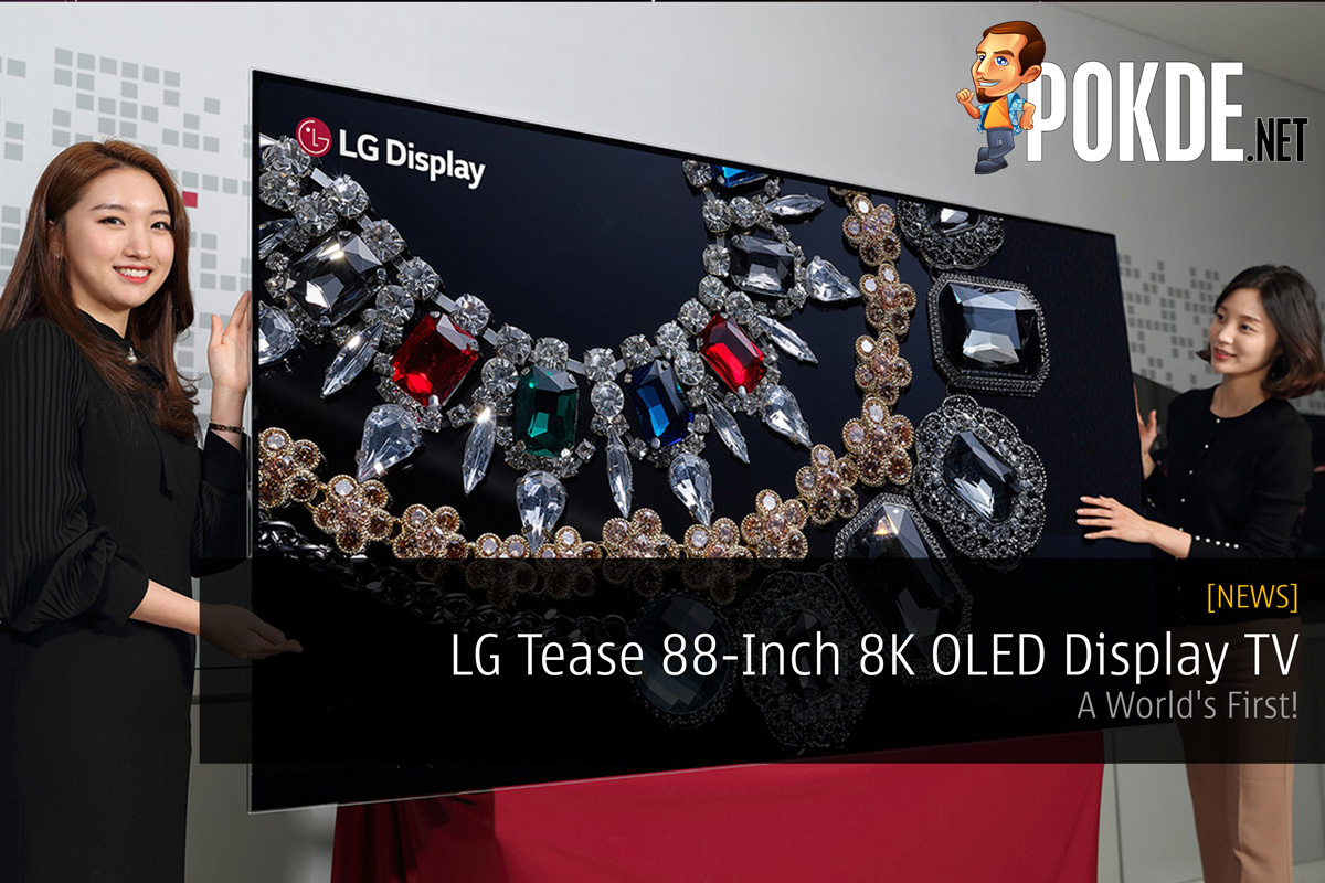 LG Tease 88-Inch 8K OLED Display TV - A World's First! - 27