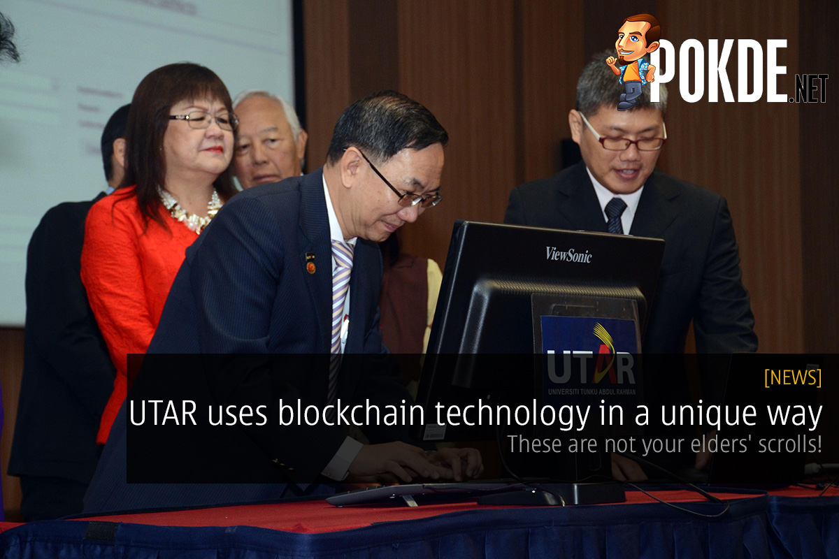 UTAR uses blockchain technology in a unique way — these are not your elders' scrolls! - 15