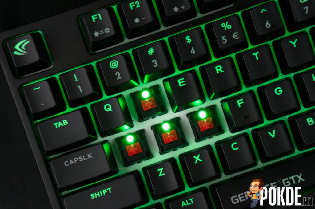 MasterKeys Pro L GeForce GTX Edition by Cooler Master Mechanical Keyboard Review — a keyboard for the die-hard NVIDIA fans - 35