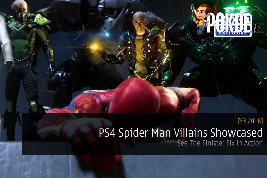 E3 2018: PS4 Spider Man Villains Showcased