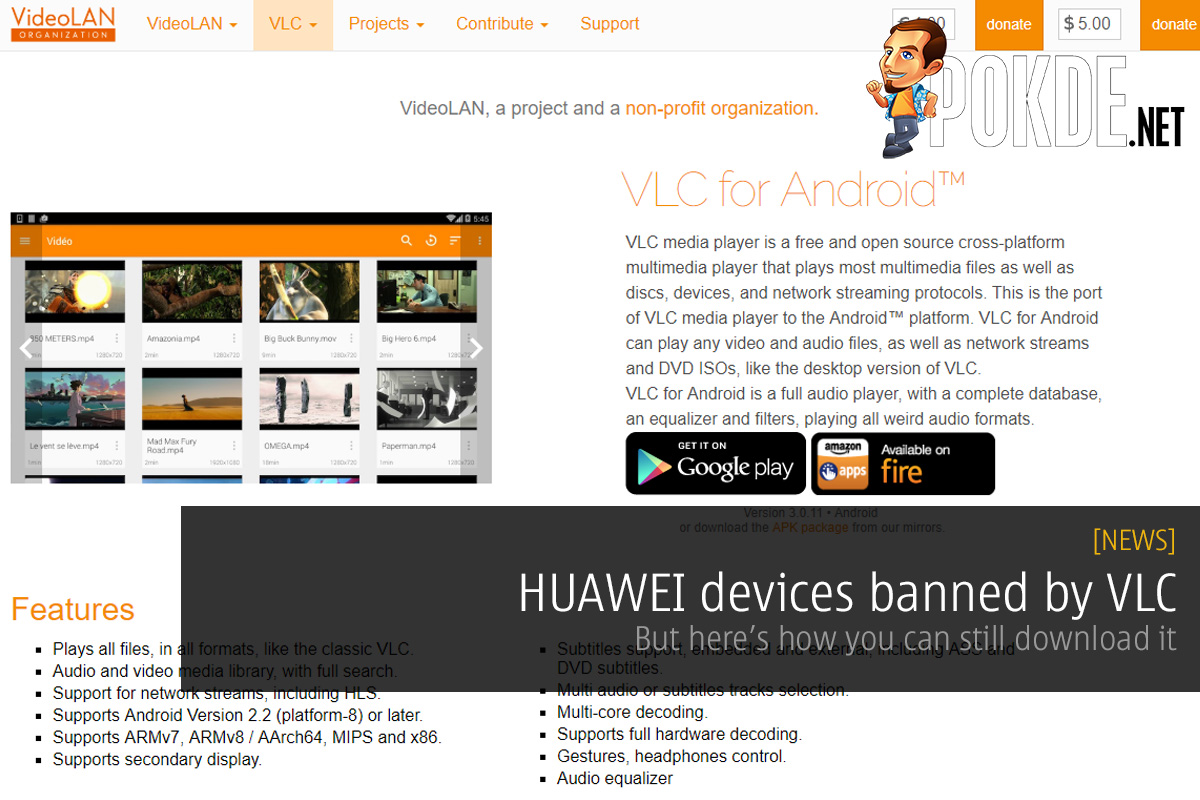 HUAWEI devices banned by VLC — but here's how you can still download it - 68