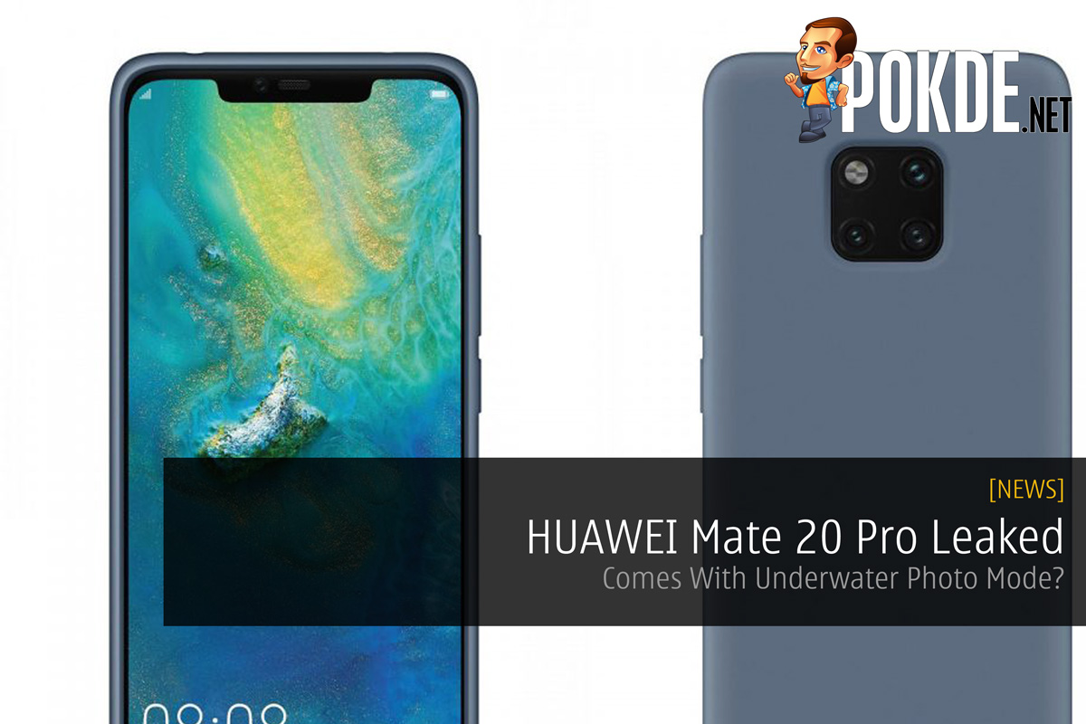 HUAWEI Mate 20 Pro Leaked — Comes With Underwater Photo Mode? - 91