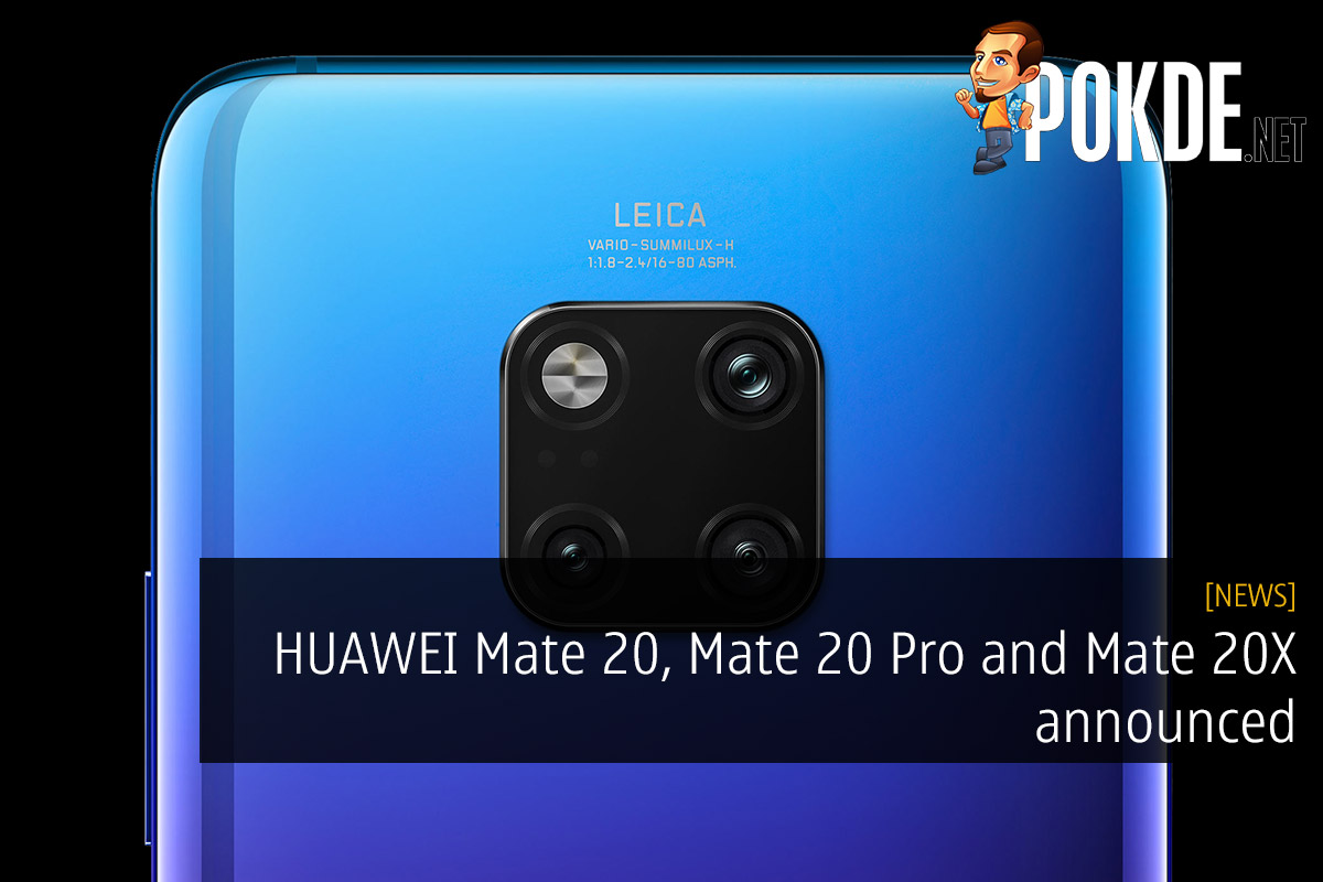 HUAWEI Mate 20, Mate 20 Pro and Mate 20X announced — and one more pricey thing - 88