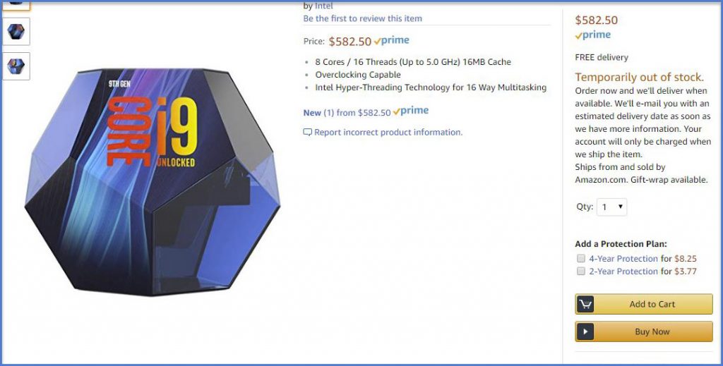 Intel Core i9 9900K to feature new snazzy packaging - 17