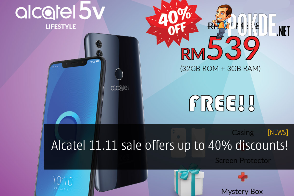 Alcatel 11.11 sale offers up to 40% discounts! - 34