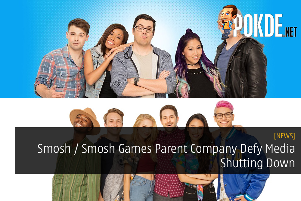 Smosh / Smosh Games Parent Company Defy Media Shutting Down