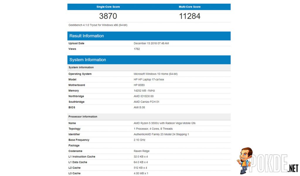 AMD Ryzen 3000 mobile processors leak — 18% better performance than the previous generation! - 19