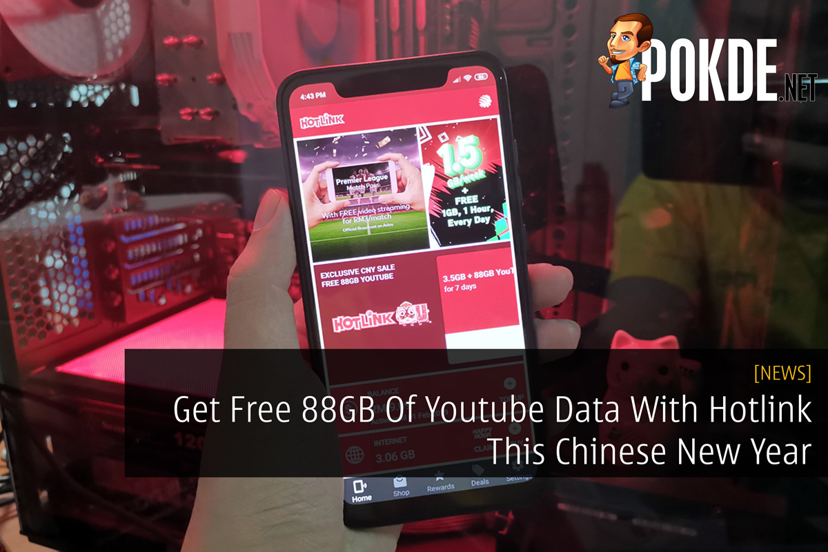 Get Free 88GB Of Youtube Data With Hotlink This Chinese New Year - 27