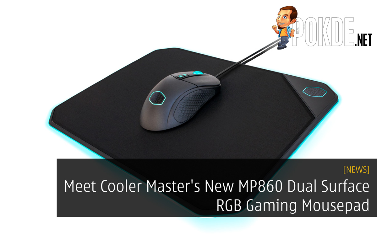 Meet Cooler Master's New MP860 Dual Surface RGB Gaming Mousepad - 17